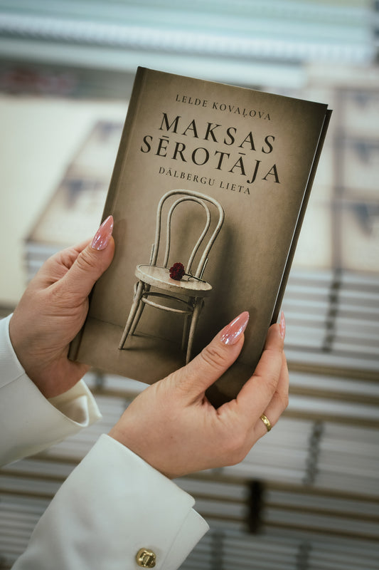 "MAKSAS SĒROTĀJA" Leldes Kovaļovas jaunais romāns