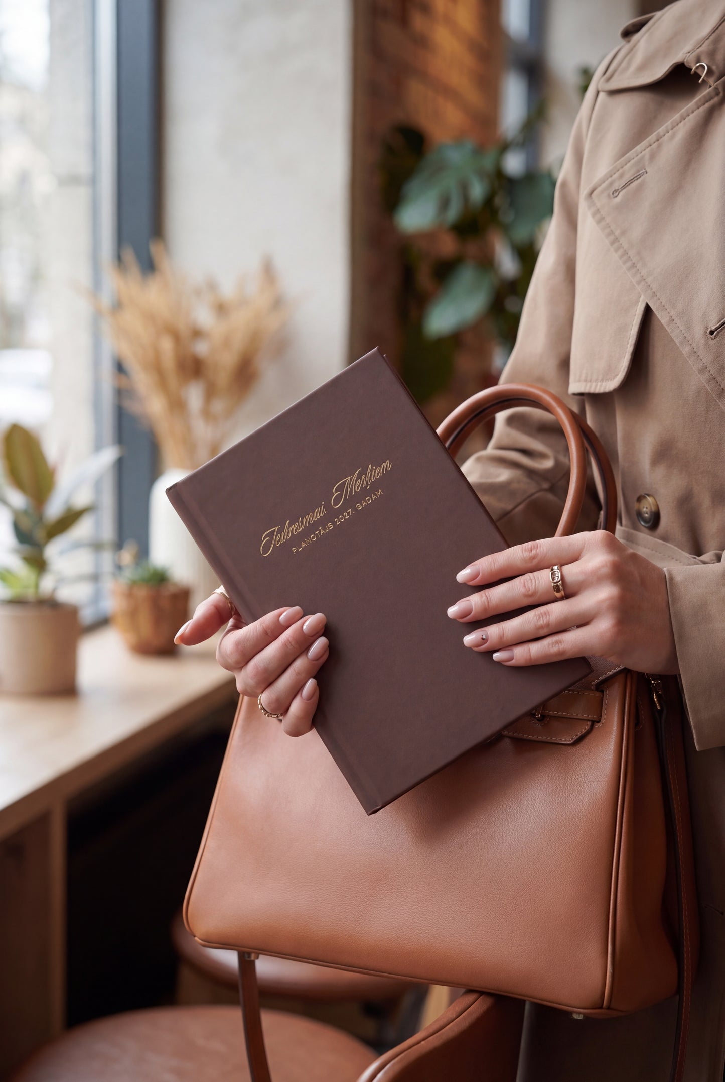 JAUNUMS. MOKAS BRŪNĀ. Zīmola Dream Light Planner 2027 – elegants nedēļas plānotājs